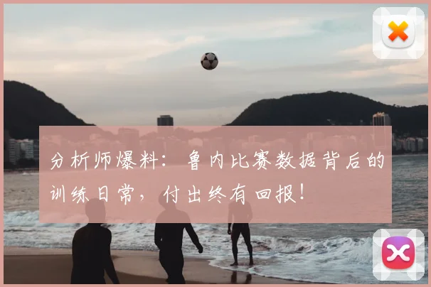 分析师爆料:鲁内比赛数据背后的训练日常,付出终有回报!